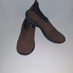 Lands' End Women's Brown Slip-On Flats